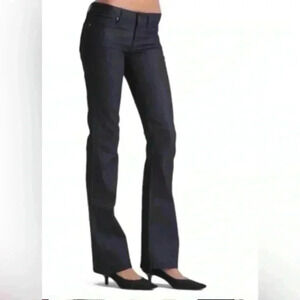 Raven denim Sadie flare raw wash jeans